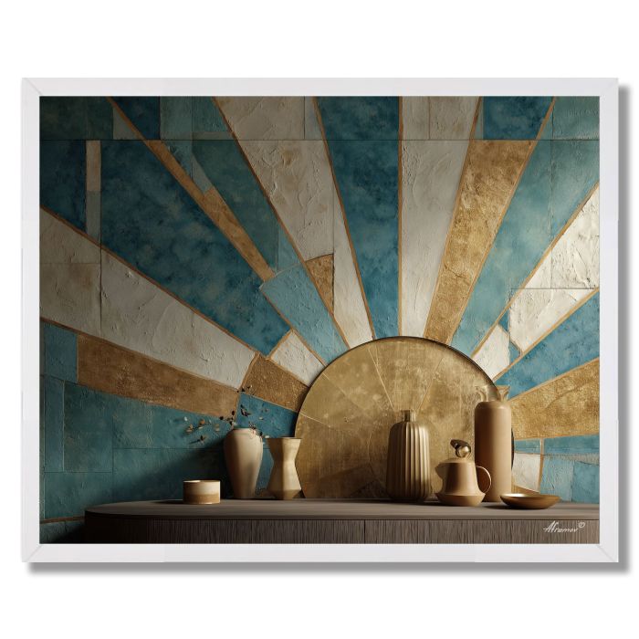 SHADOW SUNBURST - FRAMED