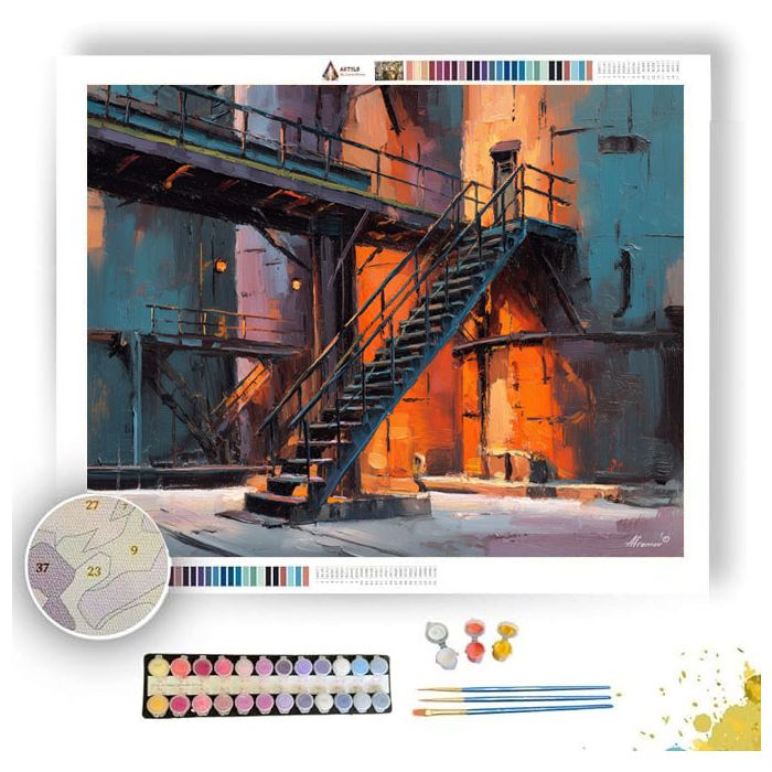 CATWALK VIGNETTE SAND - Paint by Numbers Full Kit