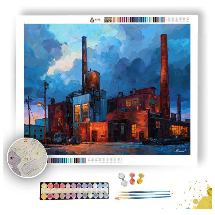 SKY FACTORY - Paint by Numbers Full Kit