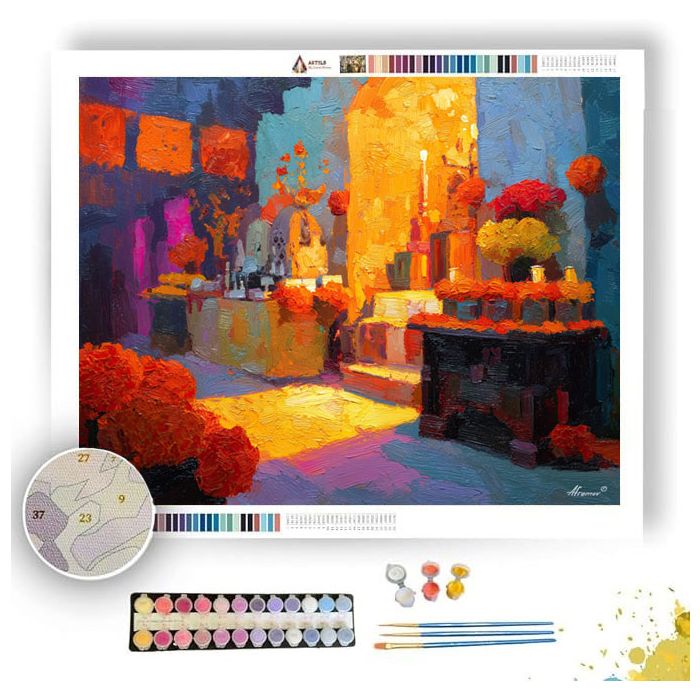 MARKET HALO - Paint by Numbers Full Kit