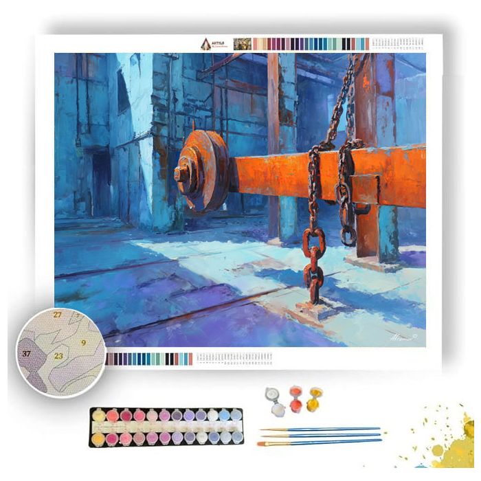 PULLEY VIEW - Paint by Numbers Full Kit