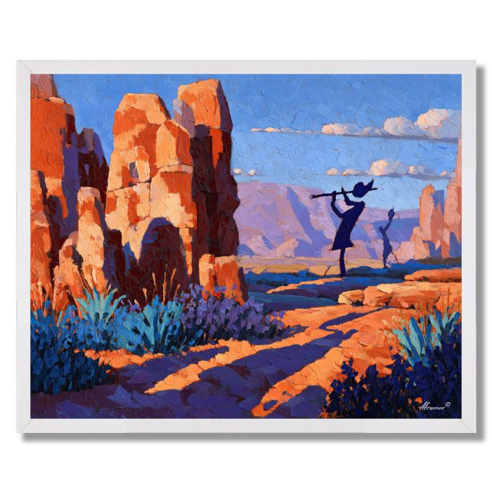 IRON FLUTE - FRAMED