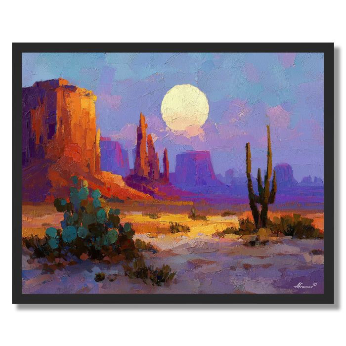 TRIBAL HALO IRON - FRAMED
