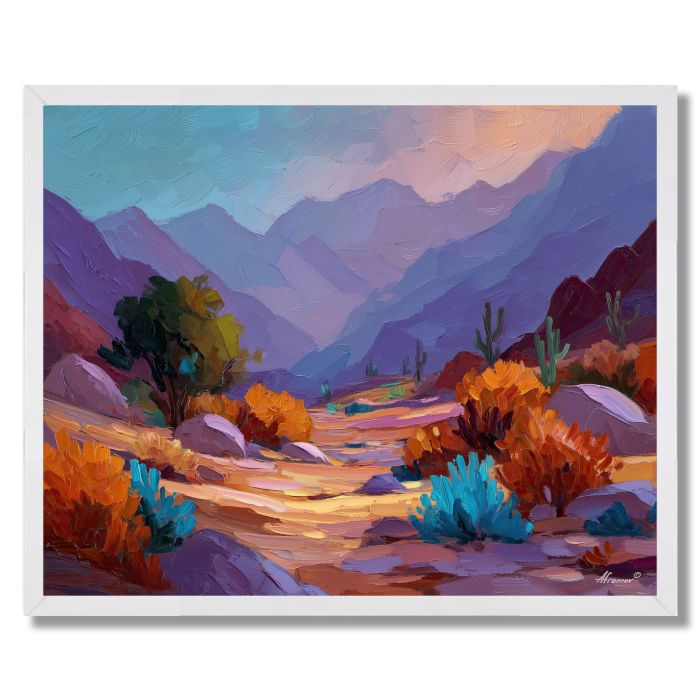 DESERT HUSH - FRAMED