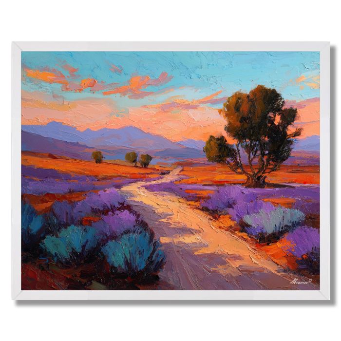 SAGEBRUSH NOTE - FRAMED