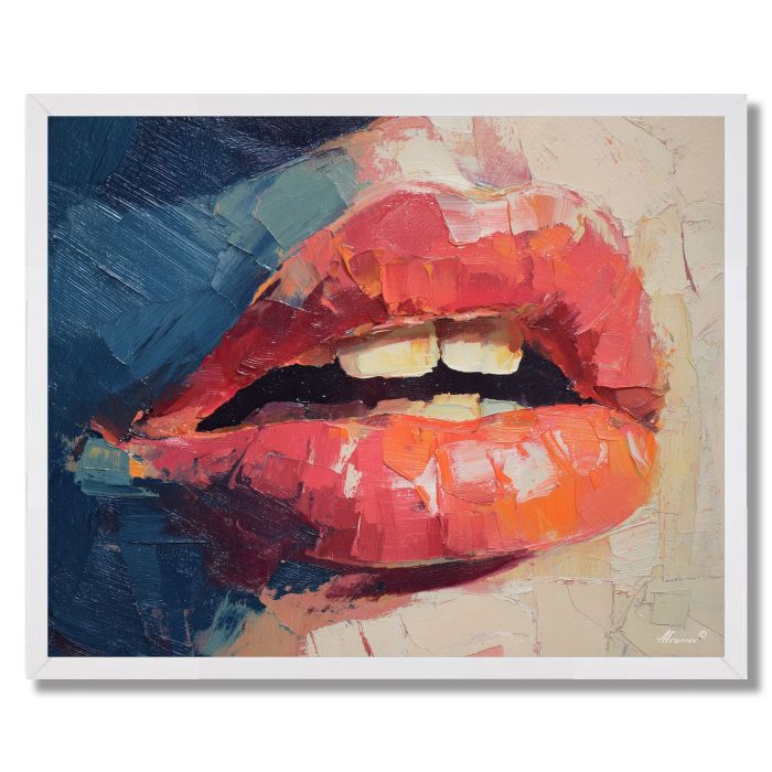 MOUTH NOTE - FRAMED