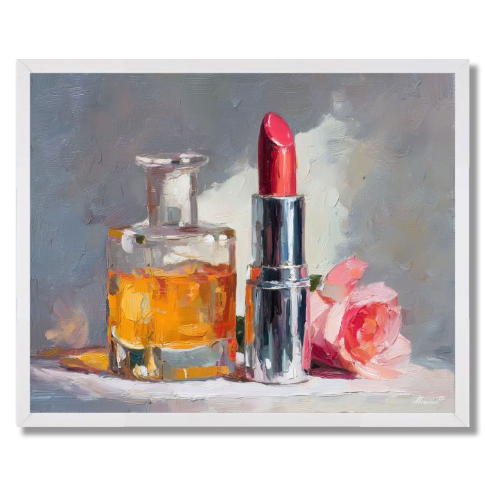 GLASS LIPSTICK HALO - FRAMED