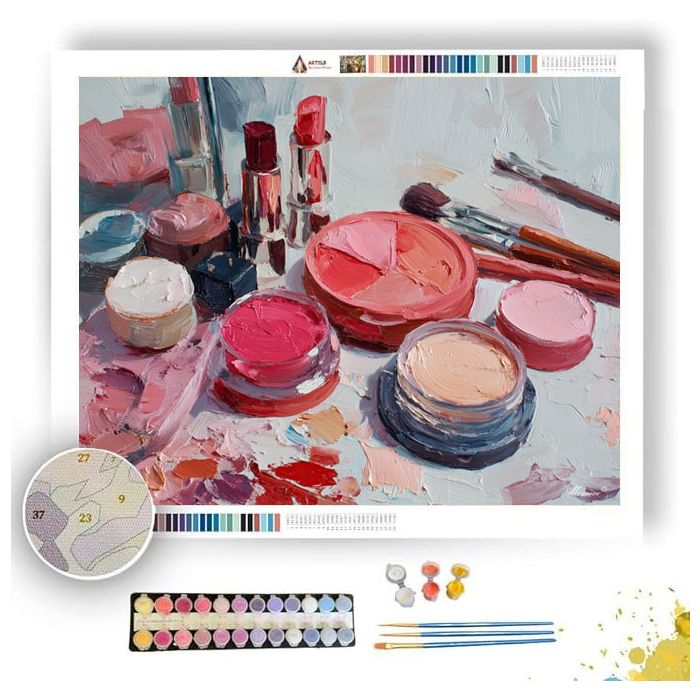 RIVER MAKEUP SPARK - Paint by Numbers Full Kit