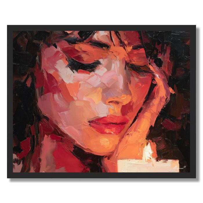 CANDLELIT DRIFT - FRAMED