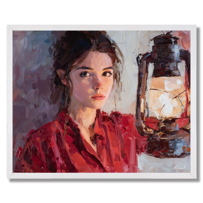 PORTRAIT MOMENT LANTERN - FRAMED