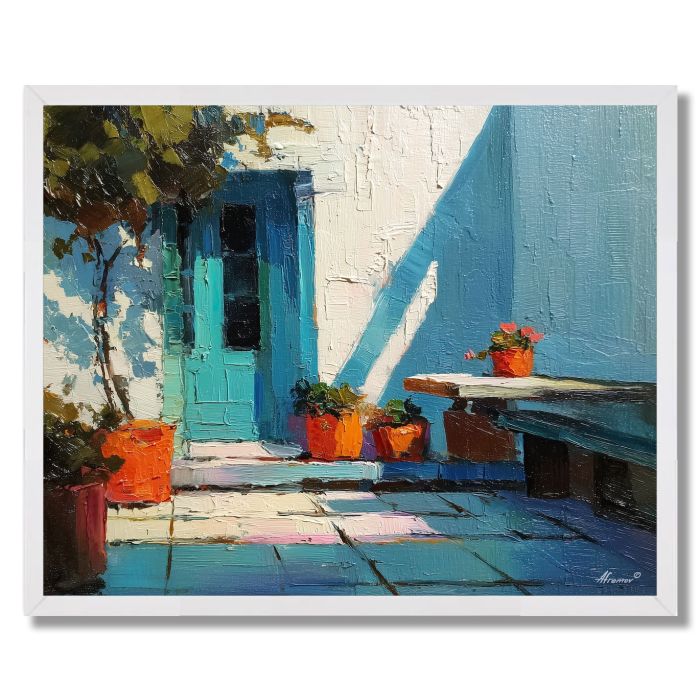 SHADOW MOMENT TERRACE - FRAMED