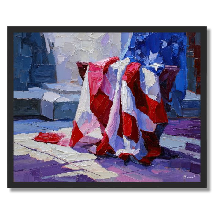 FOLDED SPARK - FRAMED