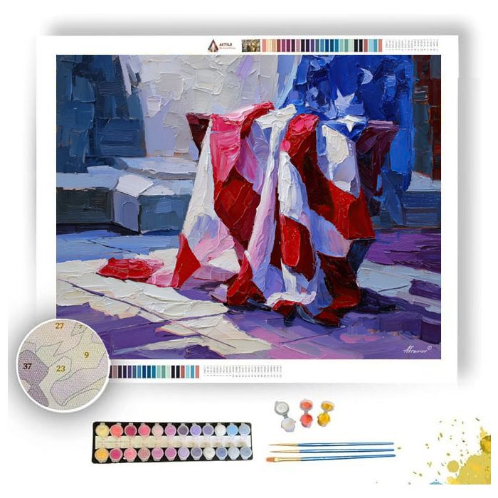 FOLDED SPARK - Paint by Numbers Full Kit