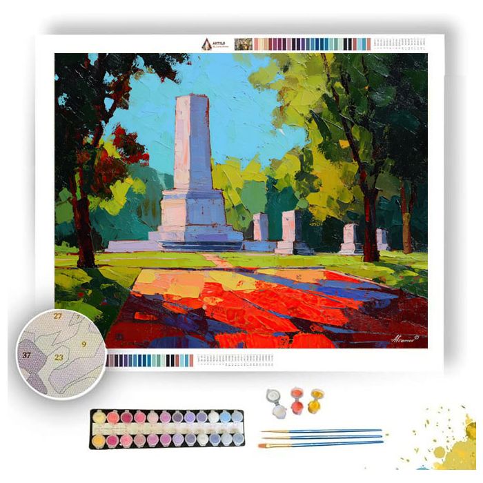MONUMENT MOMENT STONE - Paint by Numbers Full Kit