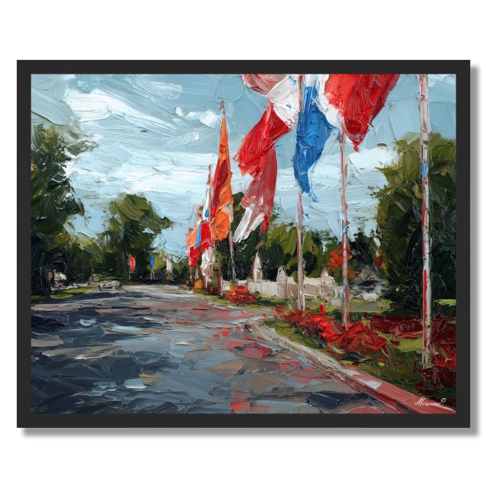 AVENUE MOMENT - FRAMED