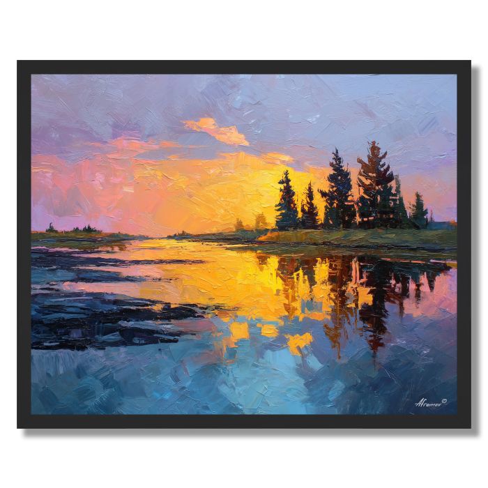 BRASS FIELD HOUR - FRAMED