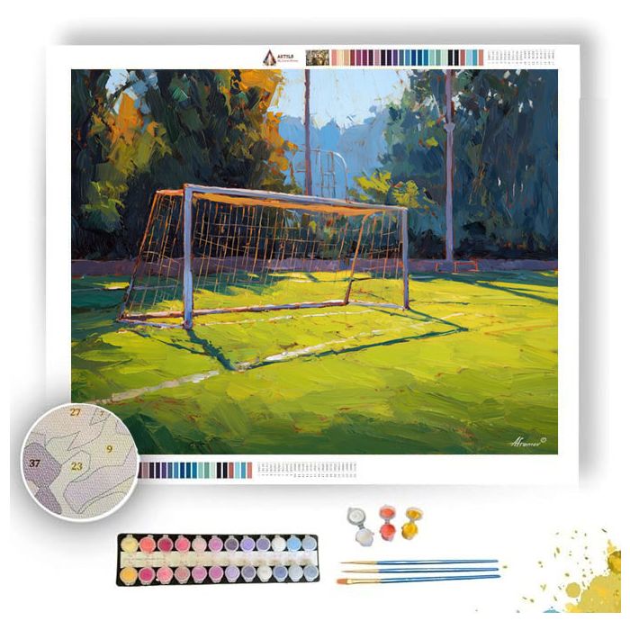 CORNER WATERLINE - Paint by Numbers Full Kit