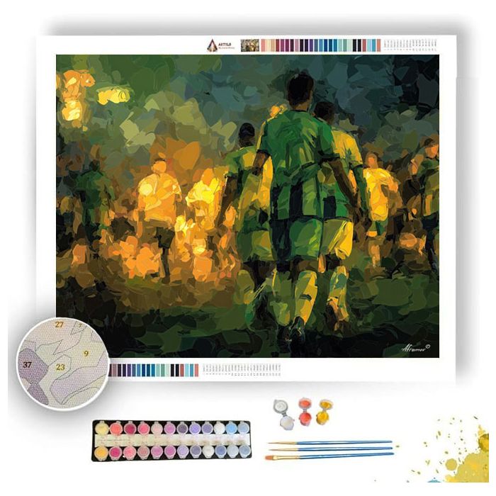 LANTERN CAPTAIN - Paint by Numbers Full Kit