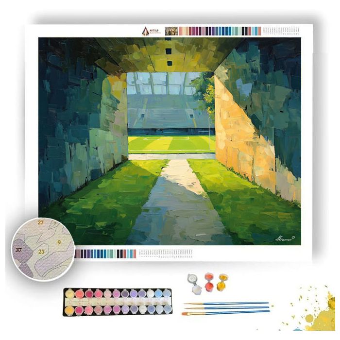 SHADOW STADIUM - Paint by Numbers Full Kit