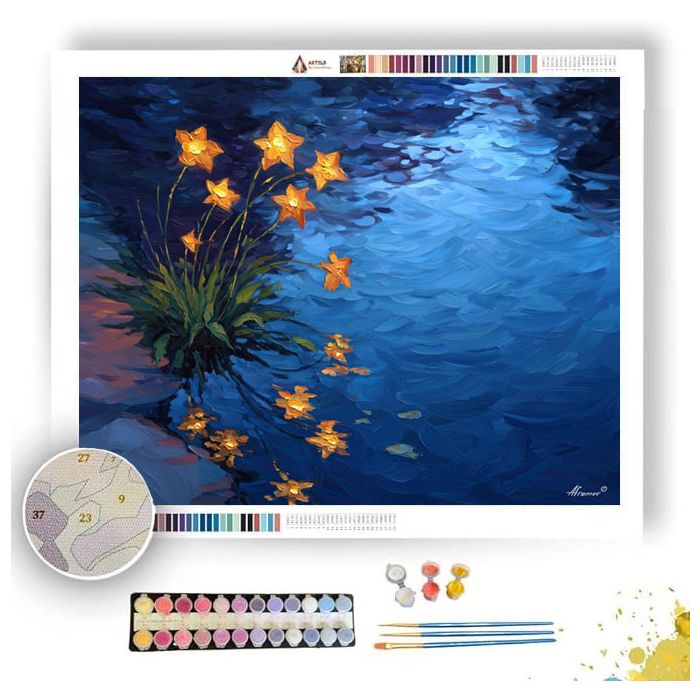 WATER MOMENT SKY - Paint by Numbers Full Kit