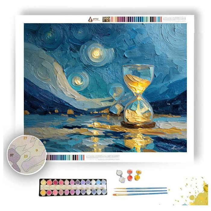 NORTHERN HOUR GLASS - Paint by Numbers Full Kit