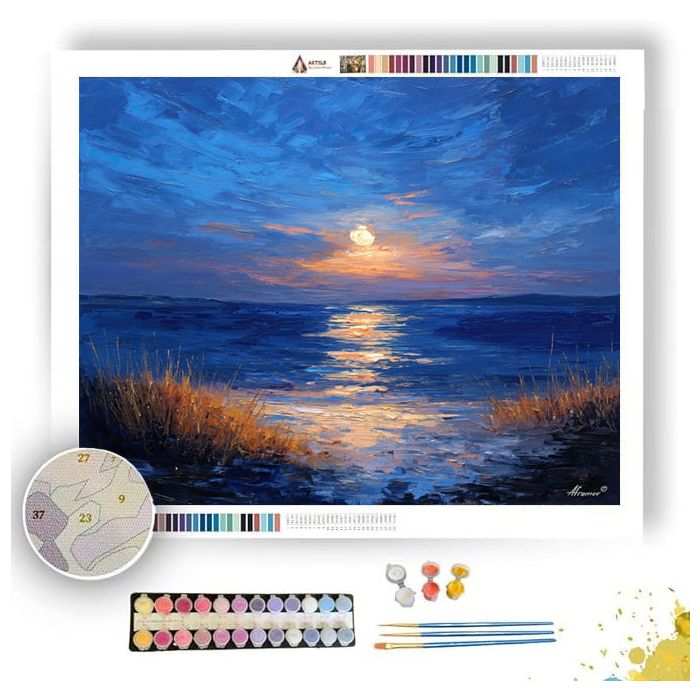 HORIZON SCENE SHADOW - Paint by Numbers Full Kit