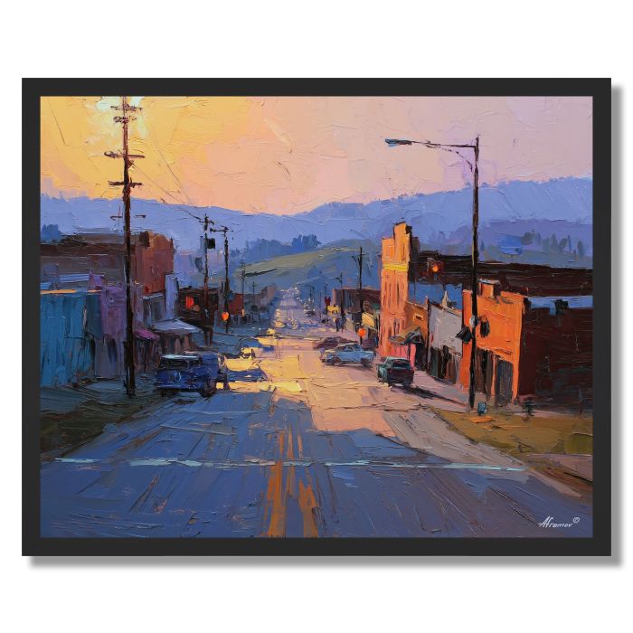SHADOW STREET - FRAMED