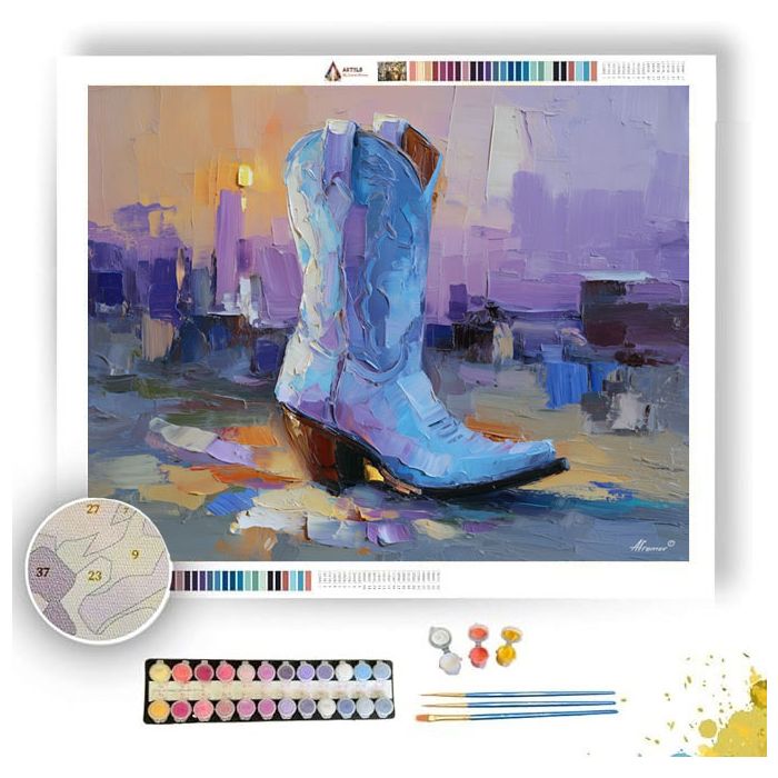 VIOLET DANCE - Paint by Numbers Full Kit