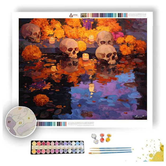 WATER GARLAND - Paint by Numbers Full Kit