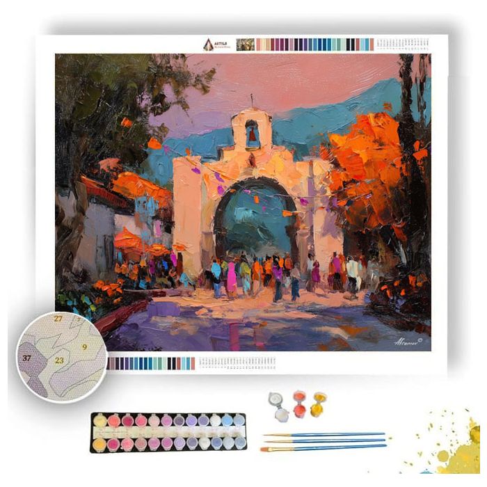 SKY FESTIVAL - Paint by Numbers Full Kit