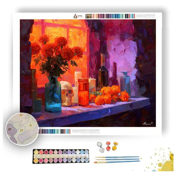 FAMILY WINDOW - Paint by Numbers Full Kit