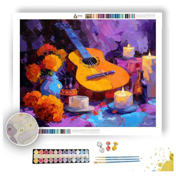 RIVER VIGIL HOUR - Paint by Numbers Full Kit