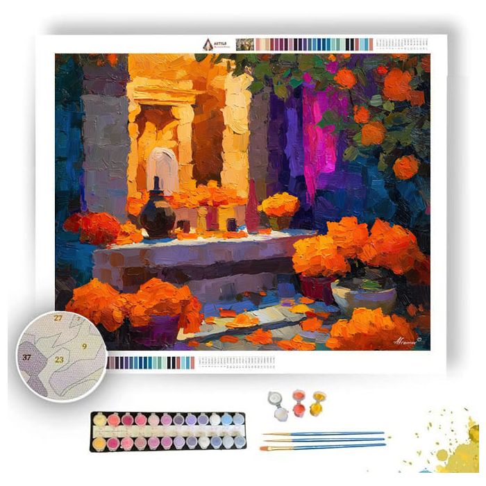 BRASS NIGHT - Paint by Numbers Full Kit