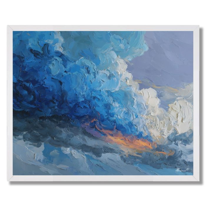 CLOUD VIGNETTE - FRAMED