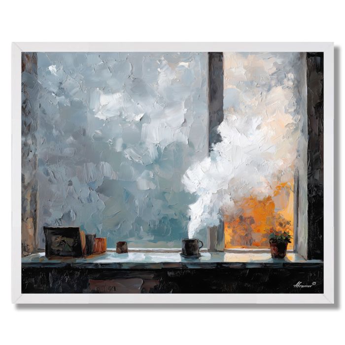 VAPOR SCENE - FRAMED