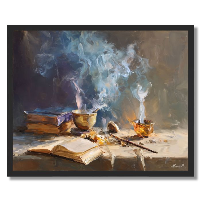 QUIET INCENSE - FRAMED