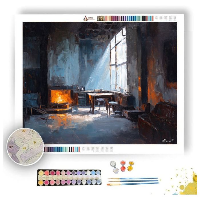 IRON STUDIO PASSAGE - Paint by Numbers Full Kit