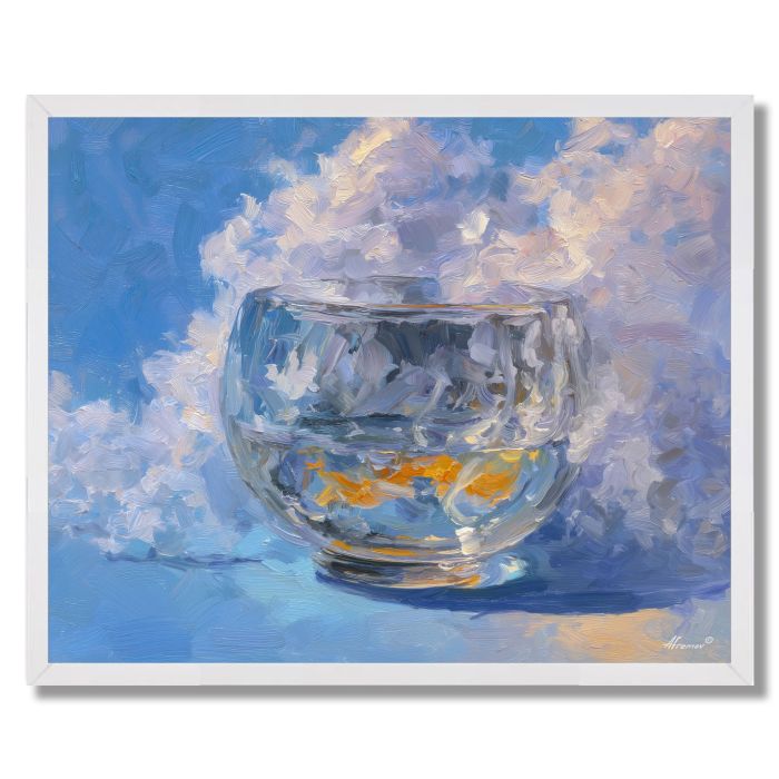 SKY GLASS - FRAMED