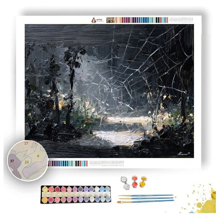 GARDEN PASSAGE SHADOW - Paint by Numbers Full Kit