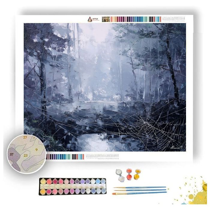 FOREST THRESHOLD SHADOW - Paint by Numbers Full Kit
