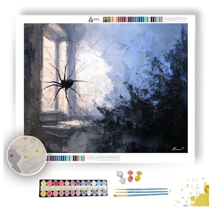 SHADOW SPARK QUIET - Paint by Numbers Full Kit