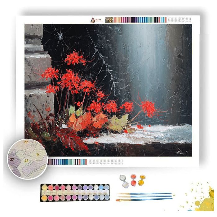 MARBLE VIGNETTE - Paint by Numbers Full Kit