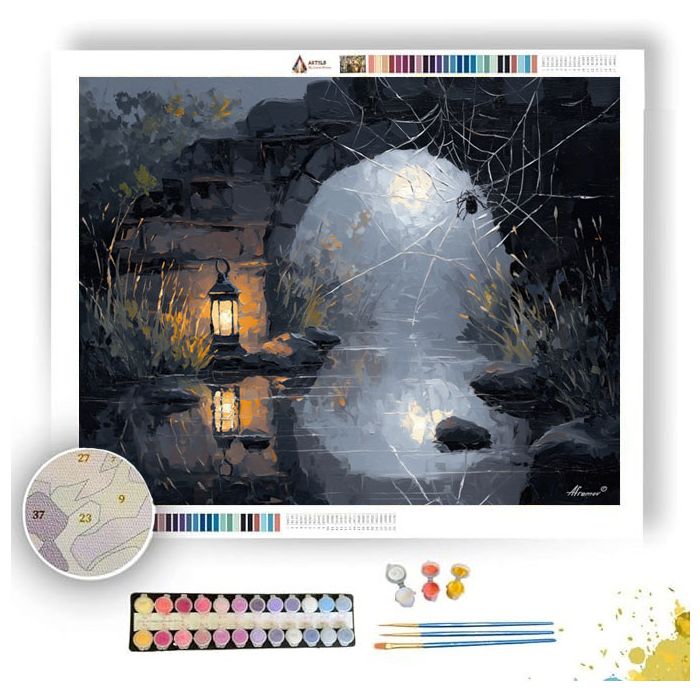 LANTERN WATER - Paint by Numbers Full Kit