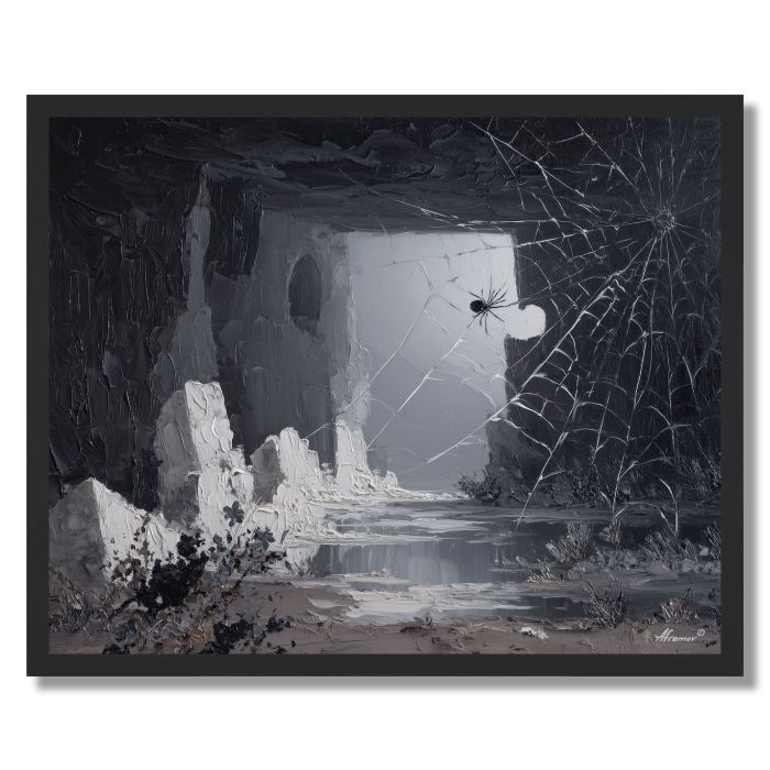 SAND HUSH TERRACE - FRAMED