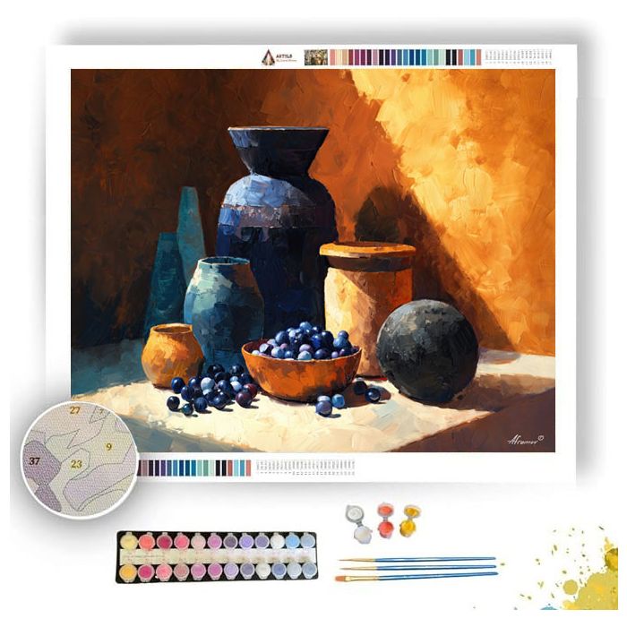 STONE STILL NOTE - Paint by Numbers Full Kit
