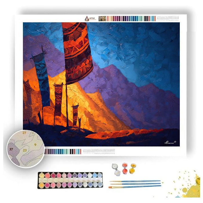 BANNER STUDY - Paint by Numbers Full Kit