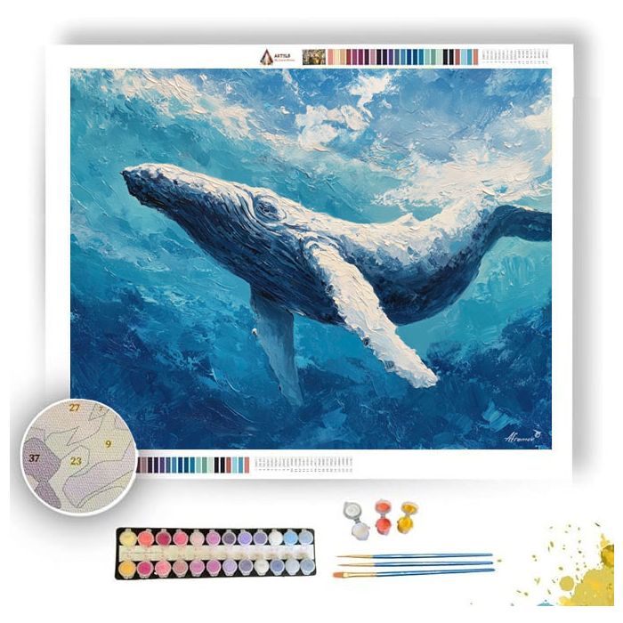 OCEAN WATERLINE SKY - Paint by Numbers Full Kit