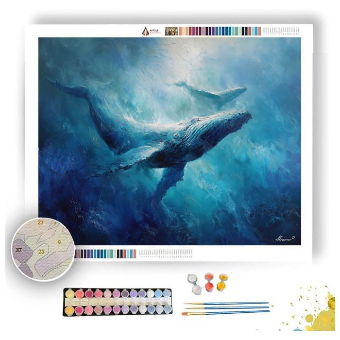 WATER GIANT PASSAGE - Paint by Numbers Full Kit