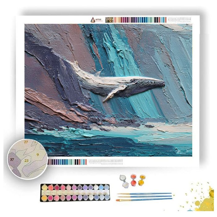 CLIFF DETAIL - Paint by Numbers Full Kit