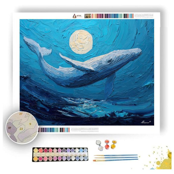 SKY DRIFT - Paint by Numbers Full Kit